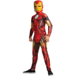 Déguisement Classique Iron Man Enfant - Costume Combinaison Rouge et Jaune et Masque - Pour Halloween, Carnaval