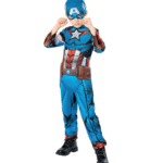 DÉGUISEMENT ENFANTS– CAPTAIN AMERICA- 2 pièces