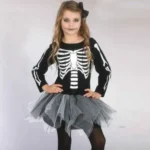 Déguisement de halloween SQUELETTE FILLE AVEC TUTU – Image 3