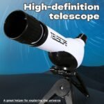 Télescope Astronomique Haute Définition pour Débutants - Grossissement 40X, Vision Nocturne, Idéal pour l'Observation des Étoiles & de la Lune – Image 5