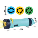 Lampe de poche de projection de dessin animé pour enfants, 3 cartes, 24 modèles – Image 3