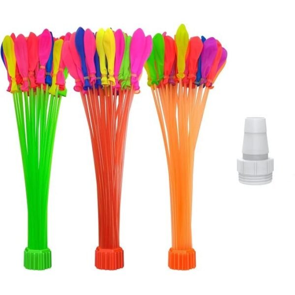 Ballons d'eau à remplissage rapide pour enfants, jouets de plage instantanés, jouets de combattant en plein air d'été, bombes magiques, 111 pièces