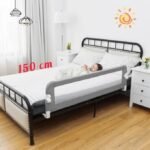Barrière protection bébé de 150 cm pour lit bébés