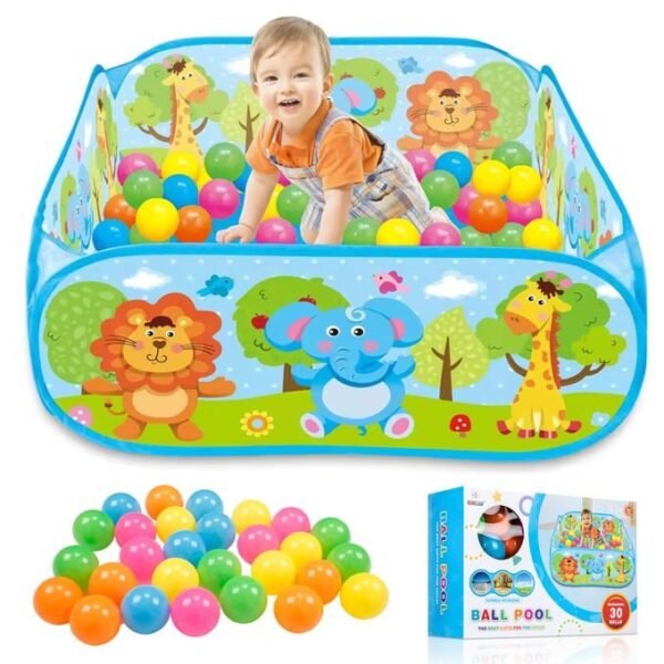 Piscine à Balles pour tout-petits - Parc d'activités pour bébé + Balles incluses