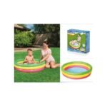 Bestway Piscine Arc en ciel à sol gonflable confort Diamètre : 1,02m; Hauteur : 25 cm – Image 7
