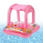 Bouée, Flotteur De Natation Gonflable Avec Pare Soleil Pour Bébés en enfants – Image 2