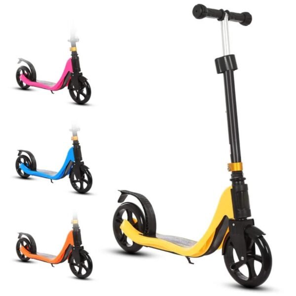 Trottinette Pliable 2 Roues - Design Moderne et Coloré - Pour Enfants et Adultes - Scooter