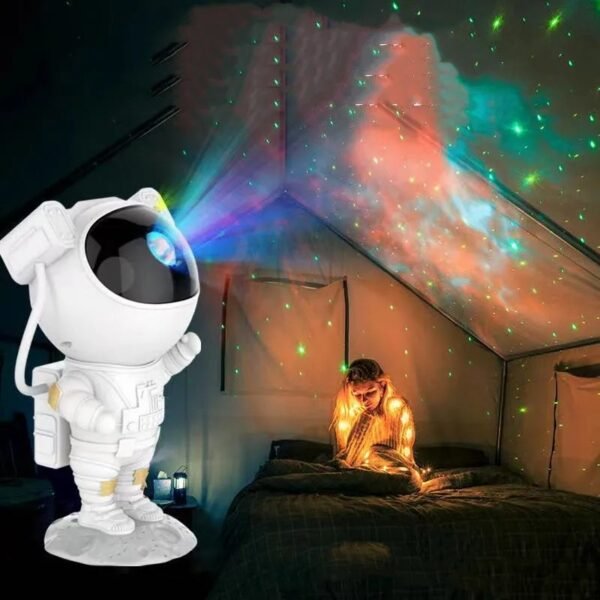 Veilleuse Projecteur Galaxie Astronaute - Lampe LED USB