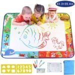 Toile de peinture à l'eau magique pour enfants,  80x60cm