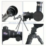 Télescope éducatif pour les débutants en astronomie - Haute définition, objectif de 50, 40 et 30 mm – Image 2
