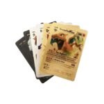 Pack de 30 Cartes Pokmon 3D 10Gold +10 Noir+10 Gris avec emballage dorée 2024 – Image 5