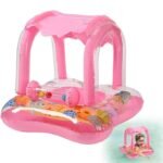 Bouée, Flotteur De Natation Gonflable Avec Pare Soleil Pour Bébés en enfants – Image 3