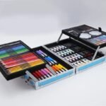 Mallette de Dessin et de Peinture 145 Pièces - Kit d'Art Complet pour Enfants - Inspire Children – Image 4