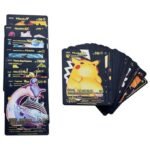 55 Cartes Pokemon anglaises Plastic Noir – Image 3
