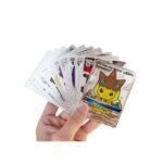 Pack de 10 Cartes POKEM0N Gold GRIS: collection Vmax et GX – Image 2