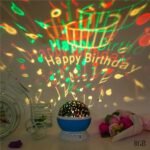 Veilleuse Projecteur Rotatif "Happy Birthday" – Image 5