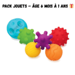 Pack Jouets d'Éveil pour Bébé - Idéal 6 mois à 1 an - Le Cadeau Parfait pour l'Éveil ?? – Image 2
