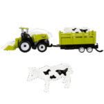 Moissonneuse-batteuse, avec remorque et vache, à inertie AUTODRIVE TM – Image 3