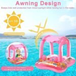 Bouée, Flotteur De Natation Gonflable Avec Pare Soleil Pour Bébés en enfants – Image 4