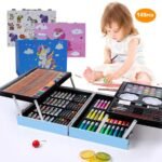 Mallette de Dessin et de Peinture 145 Pièces - Kit d'Art Complet pour Enfants - Inspire Children – Image 5