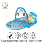 Tapis d'Éveil Musical Océan - Centre d'Activités pour Bébés, thème Animaux – Image 2