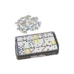 Jeu de dominos professionnels Double Six 6 avec dominos 28 pièces – Image 4