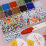 Kit de Création de Bracelets et Colliers DIY - Perles et Accessoires Assortis – Image 3