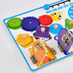 Tableau d'Activités Montessori en Bois - Jeu Sensoriel et Éducatif pour Enfants – Image 3