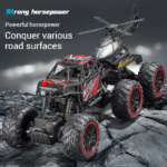 Voiture télécommandée 4x4 tout-terrain avec hélicoptère amovible – Image 3