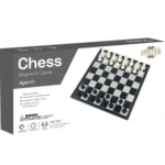 Jeux des échecs Chess Set & Checker Magnétique blanc