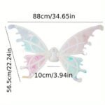 Ailes de Papillon LED Enchantées -Cadeau d'Anniversaire Parfait pour Petites Filles, Idéal pour  Nouvel An – Image 3