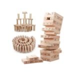 PACK 4: Jenga 54 pcs + Jeu d'échecs + Carte Uno + Skyjo – Image 7