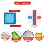 Blocs magnétiques jouets Mentessori de construction pour enfants – Image 4