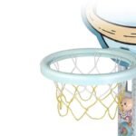 Centre d'Activités Bébé 4-en-1 Spatial 🚀 - Basketball 🏀, Football ⚽, Golf ⛳ & Anneaux - Hauteur Ajustable – Image 2