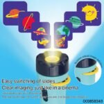 Lampe de poche de projection de dessin animé pour enfants, 3 cartes, 24 modèles – Image 4