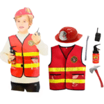 Déguisement Pompier Enfant avec Accessoires – Taille Standard