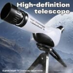Télescope Astronomique Haute Définition pour Débutants - Grossissement 40X, Vision Nocturne, Idéal pour l'Observation des Étoiles & de la Lune – Image 4