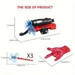 Ensemble de tir au poignet en toile d'araignée de super-héros – Image 2