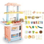 Cuisine jouet Elégante pour enfants de 3 à 6 ans, dimension réaliste 83 * 54 cm – Image 6