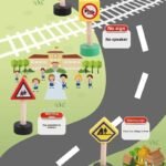 Panneau de Signalisation Routière en Bois – Image 3