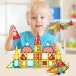 Blocs magnétiques jouets Mentessori de construction pour enfants – Image 5