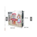 Jeu de cuisine KITCHEN  CHEF : 70 cm de hauteur grand modèle – Image 2