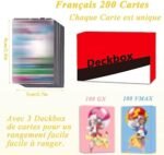 100 Carte Vmax GX avec Carte à Collectionner Deck Box – Image 2