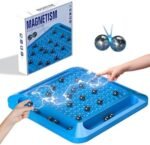 1 set De Jeu De Société Magnétique Qui Favorise L'imagination Et La Créativité, Convient Pour Rassemblement Familial 28x28x4cm