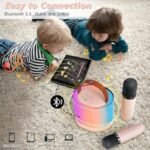 Mini Machine de karaoké avec 2 Microphones sans Fil – Image 12