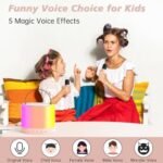 Mini Machine de karaoké avec 2 Microphones sans Fil – Image 7