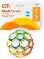 Bright Starts, Oball Classic, balle flexible et facile à manipuler, 10.16 cm x 10.16 cm x 10.16 – Image 4