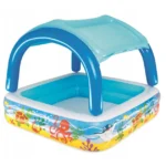Bestway Piscine Pataugeoire Gonflable avec Ombrelle 52192 ???? – Image 2