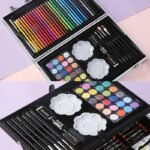 Mallette de Dessin et de Peinture 145 Pièces - Kit d'Art Complet pour Enfants - Inspire Children – Image 3