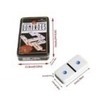 Jeu de dominos professionnels Double Six 6 avec dominos 28 pièces – Image 5